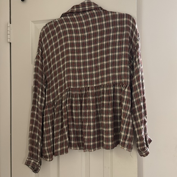 American Eagle Plaid Top - Picture 4 of 4
